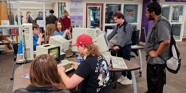 students in mga museum of technology